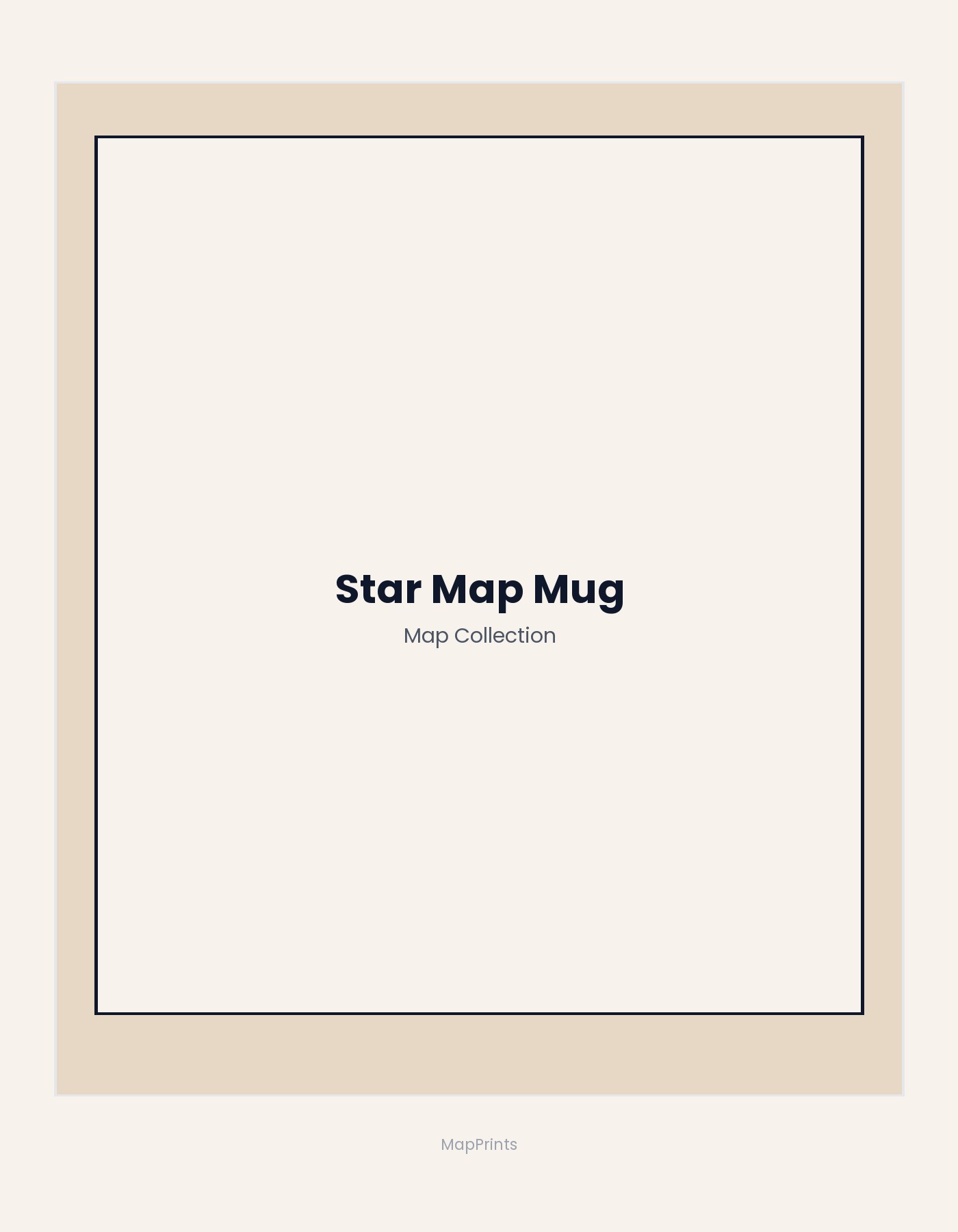 Star Map Mug placeholder